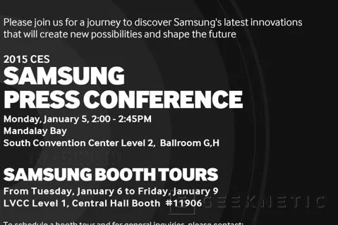 Nuevos rumores apuntan a que el Samsung Galaxy S6 se presentará en enero en el CES, Imagen 2