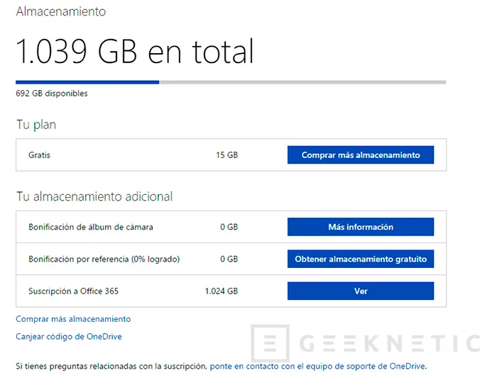 Geeknetic Como subir grandes cantidades de datos a OneDrive 1