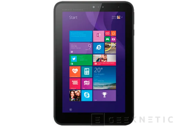 HP apuesta por Windows 8.1 para su Pro Tablet 408 G1, Imagen 1