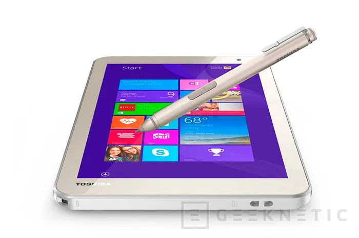 Geeknetic Las nuevas tabletas Windows Encore 2 de Toshiba cuentan con digitalizador Wacom 1