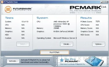 Futuremark presenta su nuevo producto PCMark 04, Imagen 2