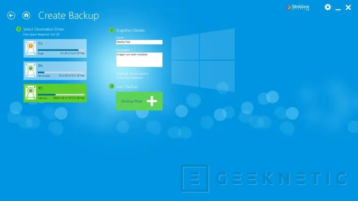 Geeknetic Cómo crear imágenes de restauración personalizadas en Windows 8 o Windows 8.1 5