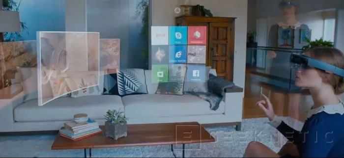 Geeknetic Microsoft entra en la realidad aumentada holográfica con Windows Holographic y HoloLens 1