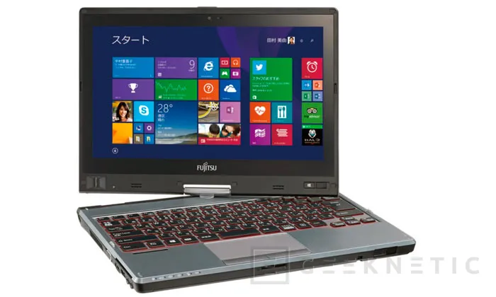 El nuevo convertible Fujitsu LifeBook T725 adopta los procesadores Broadwell de bajo voltaje, Imagen 2