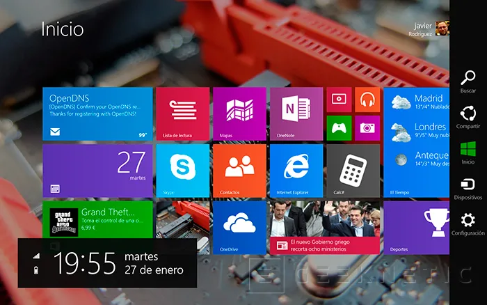 Geeknetic Cómo mostrar más o menos iconos en la pantalla de inicio de Windows 8.1  2