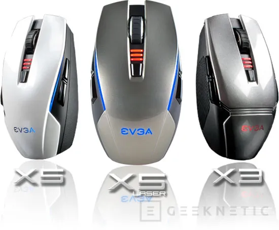 EVGA completa su gama de ratones gaming con los nuevos TORQ X3 y X5, Imagen 1