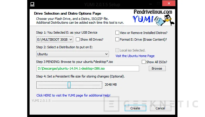 Geeknetic Crear un pendrive multi-instalador con Yumi desde Windows 3