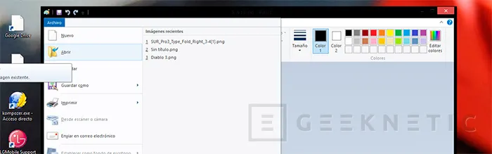 Geeknetic Cómo evitar el fondo negro al copiar un PNG sin necesidad de salvar el archivo localmente 3