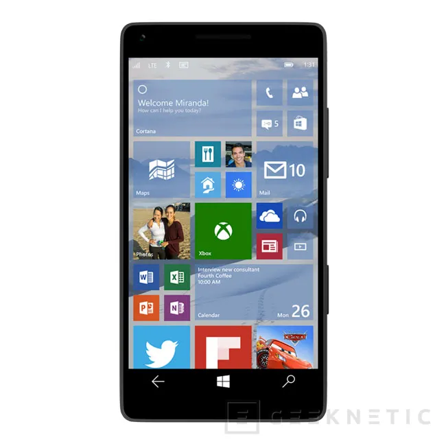 Microsoft lanza la preview de Windows 10 para smartphones, Imagen 1