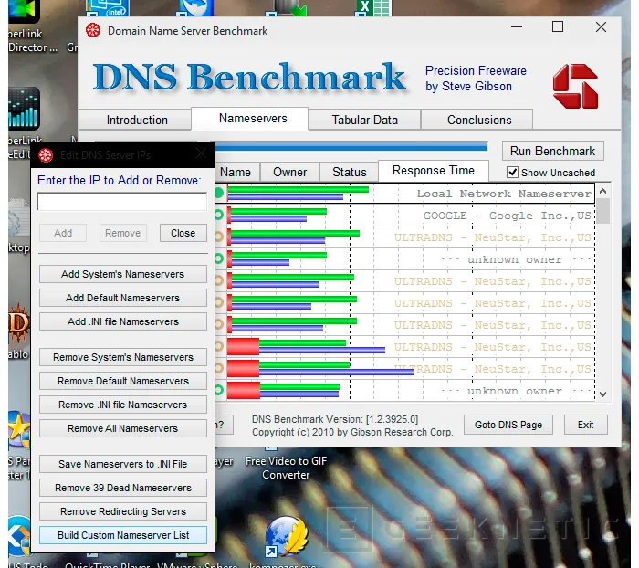 Geeknetic Cómo mejorar tu navegación eligiendo los mejores servidores DNS.  1
