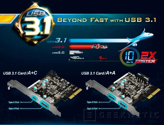 ASRock adoptará el USB 3.1 en nuevas placas base y tarjetas de expansión, Imagen 2