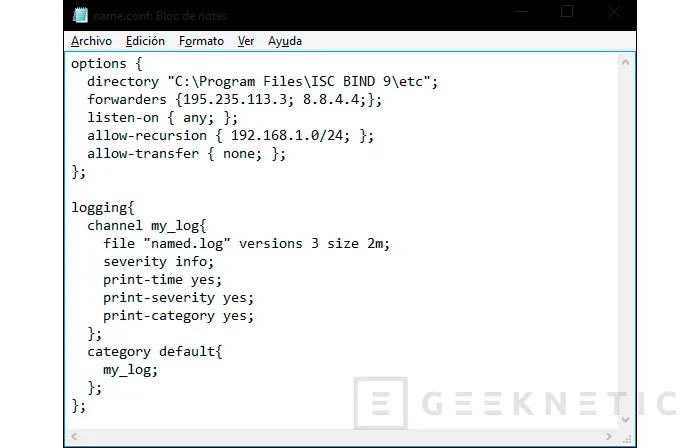 Geeknetic Crear nuestro propio servidor de DNS para mejorar tu navegación 6