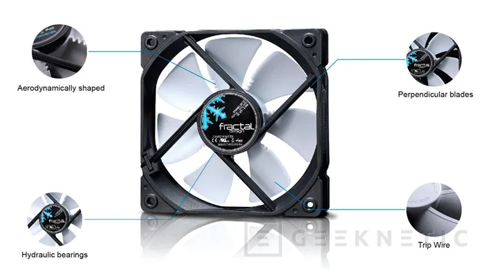 Fractal Design aumenta su catálogo de ventiladores con nuevos modelos silenciosos y multiuso, Imagen 1
