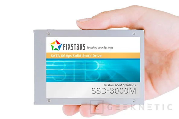 Fixstars tiene el SSD de 2,5" con más capacidad del mercado con sus 3 TB, Imagen 1