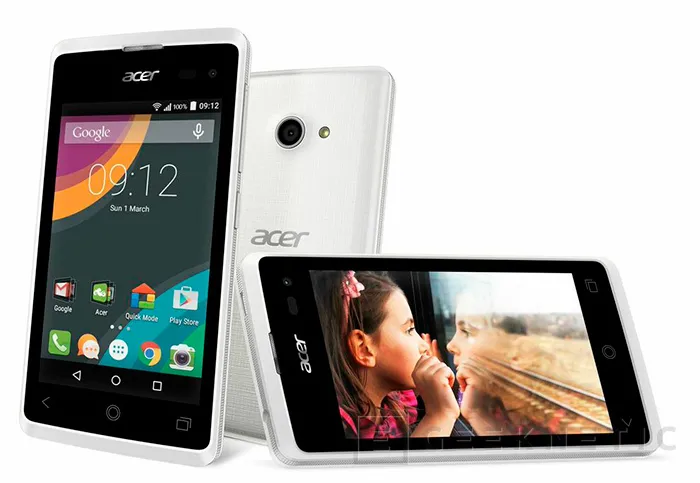 Geeknetic Acer Liquid Z220 y Z520 son los nuevos terminales Android 5.0 de la marca 1
