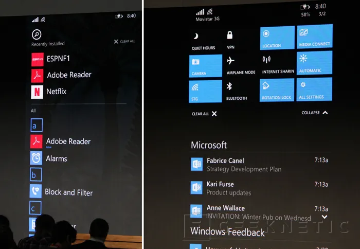 Geeknetic Microsoft muestra la unificación de aplicaciones y servicios con Windows 10 para smartphones y tablets 2
