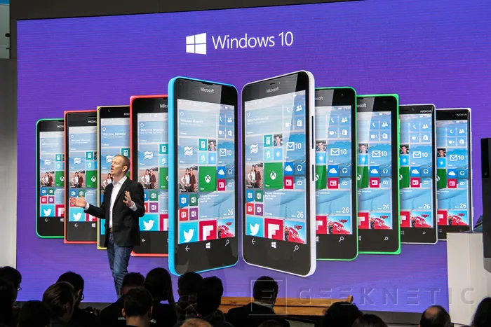 Geeknetic Microsoft muestra la unificación de aplicaciones y servicios con Windows 10 para smartphones y tablets 1