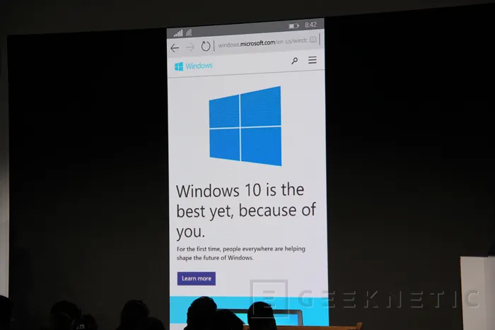 Geeknetic Microsoft muestra la unificación de aplicaciones y servicios con Windows 10 para smartphones y tablets 4