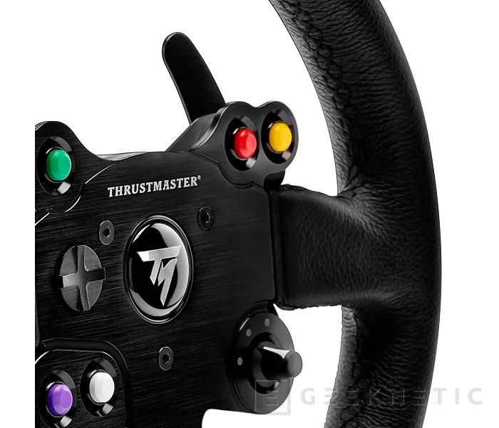 Geeknetic Thrustmaster Leather 28 GT es el estiloso nuevo volante para sus T-Series 2