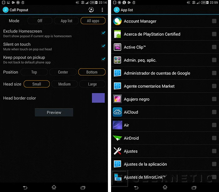 Geeknetic Cómo tener notificaciones de llamadas flotantes en Android 1