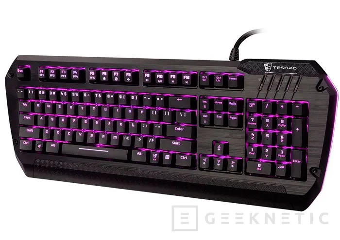 Tesoro Lobera Spectrum, teclado mecánico con retroiluminación RGB, Imagen 2