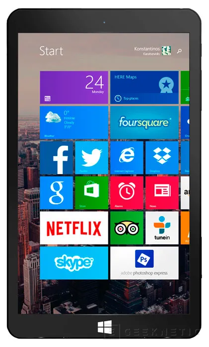 Eve T1, nuevo tablet económico con Windows 8.1 y 2 GB de RAM , Imagen 1