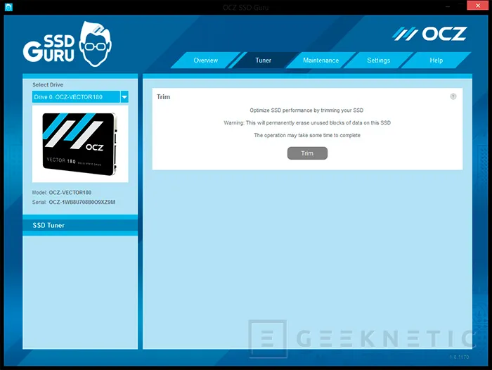 Geeknetic Administra tu SSD OCZ con SSD Guru  2