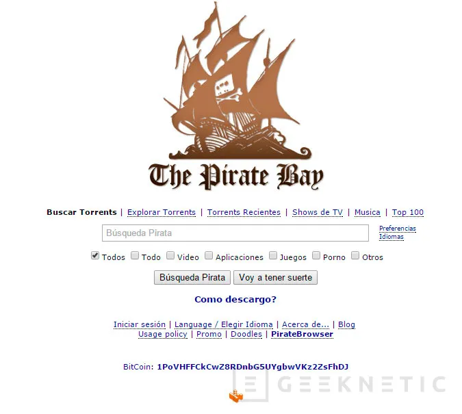 Ordenan a las operadoras bloquear el acceso a The Pirate Bay en España, Imagen 1