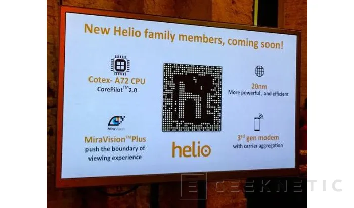 Geeknetic Mediatek introduce la nueva gama Helio  1