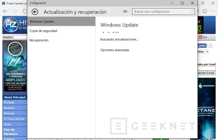 Geeknetic Pon tu Windows 10 en el anillo de actualizaciones rápidas  3