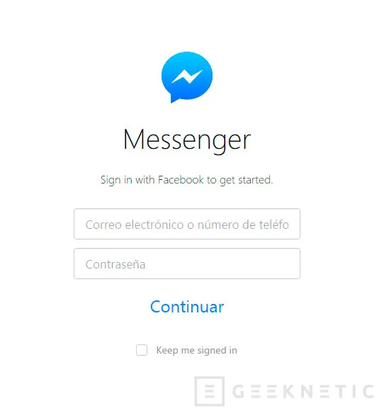El Messenger de Facebook ya tiene su versión Web, Imagen 1