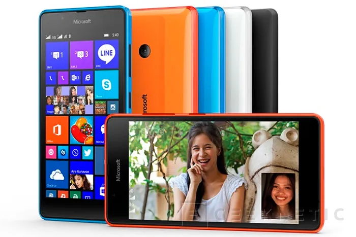 Microsoft amplía aún más su gama económica con el Lumia 540 Dual Sim , Imagen 1