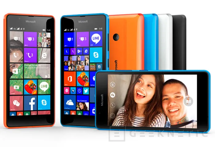 Microsoft amplía aún más su gama económica con el Lumia 540 Dual Sim , Imagen 2