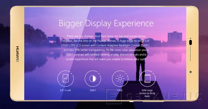 Geeknetic Huawei quiere hacerse un hueco en la gama alta con los smartphones P8 y P8max 1