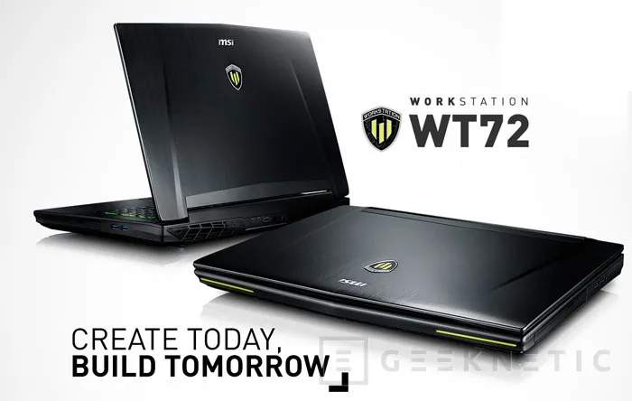 Geeknetic Llegan a España las nuevas Workstation portátiles WT72 de MSI 1