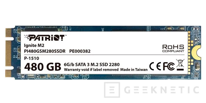 Patriot presenta sus SSD M.2 Ignite , Imagen 1