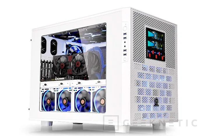 Thermaltake lanza la enorme torre Core X9 Snow Edition, Imagen 1