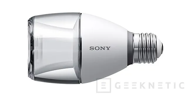 Sony añade un altavoz bluetooth a sus nuevas bombillas LED, Imagen 1