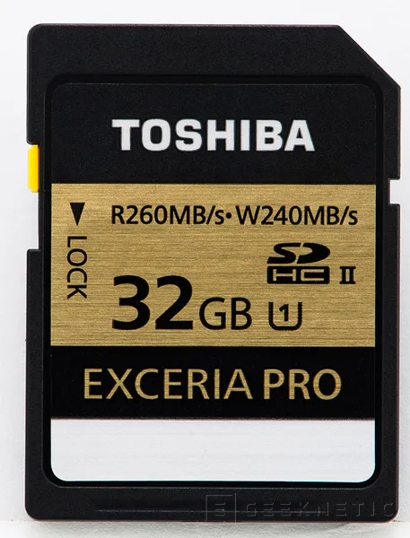 Toshiba lanza las nuevas tarjetas SD Exceria Pro con velocidades de 260 MB/s, Imagen 1
