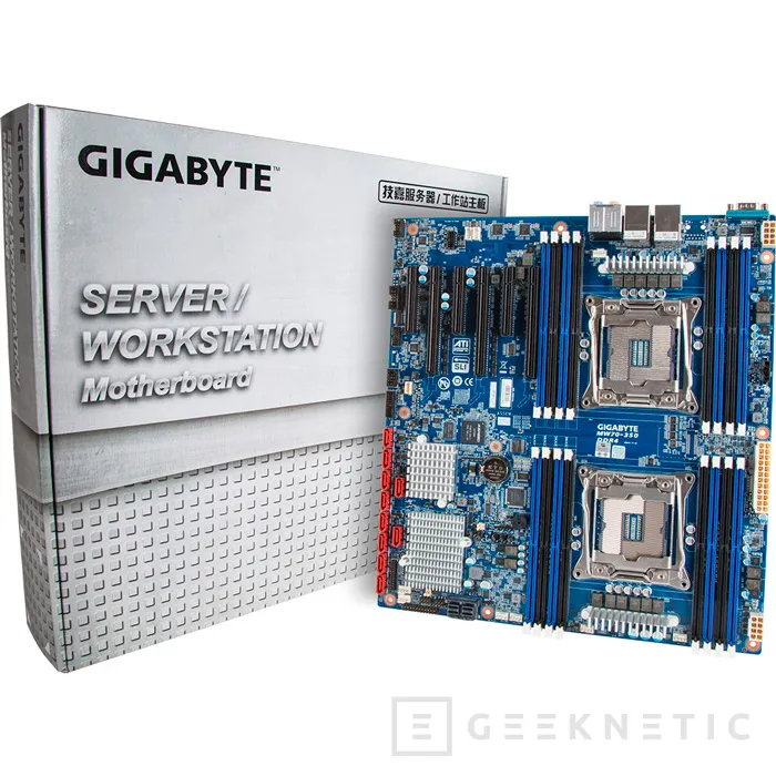 Gigabyte MW70-3S0, nueva placa base con doble socket LGA 2011-3, Imagen 1