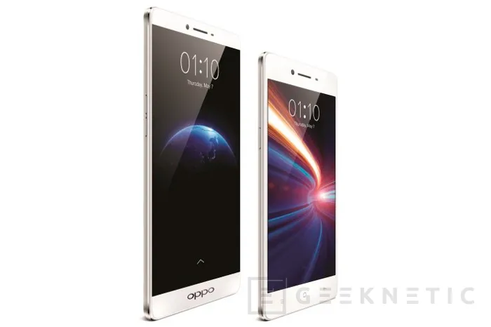 Oppo lanzará en Europa sus nuevos smartphones R7 y R7 plus, Imagen 1