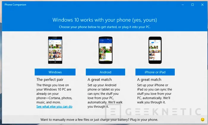 Microsoft anuncia Phone Companion para conectar móviles iOS y Android con Windows 10, Imagen 1