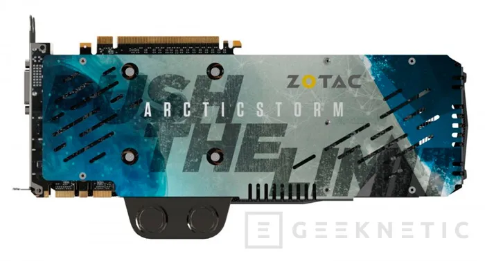 ZOTAC muestra una GTX TITAN X con refrigeración líquida y tres ventiladores, Imagen 3