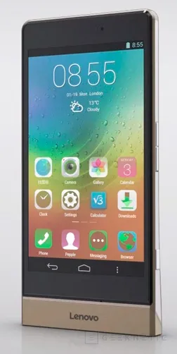 Lenovo Smart Cast, un smartphone con proyector integrado, Imagen 1
