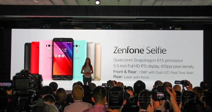 ASUS anuncia el Zenfone Selfie cámara frontal de 13 megapíxeles y doble flash, Imagen 1