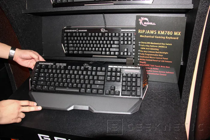 G.SKILL se anima con los periféricos con un ratón y teclado RIPJAWS MX780, Imagen 1