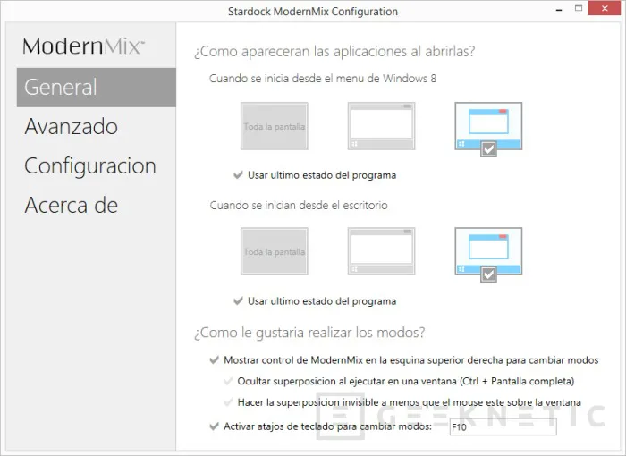 Geeknetic Aplicaciones Metro en ventana en Windows 8.1 1