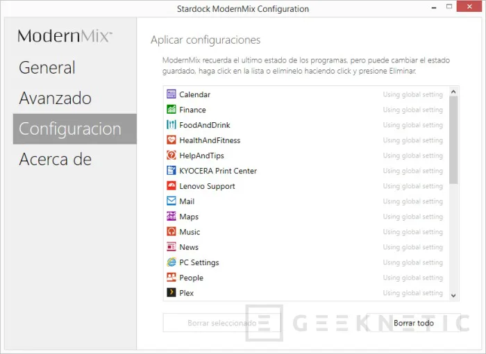 Geeknetic Aplicaciones Metro en ventana en Windows 8.1 2