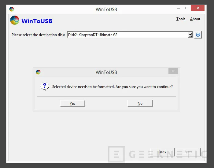Geeknetic Crear la unidad Windows To Go con “WinToUSB” 2