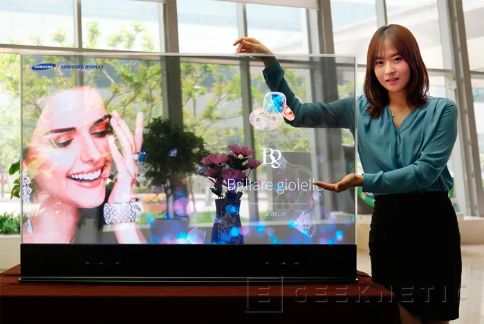 Samsung muestra su prototipo de pantalla OLED transparente, Imagen 1
